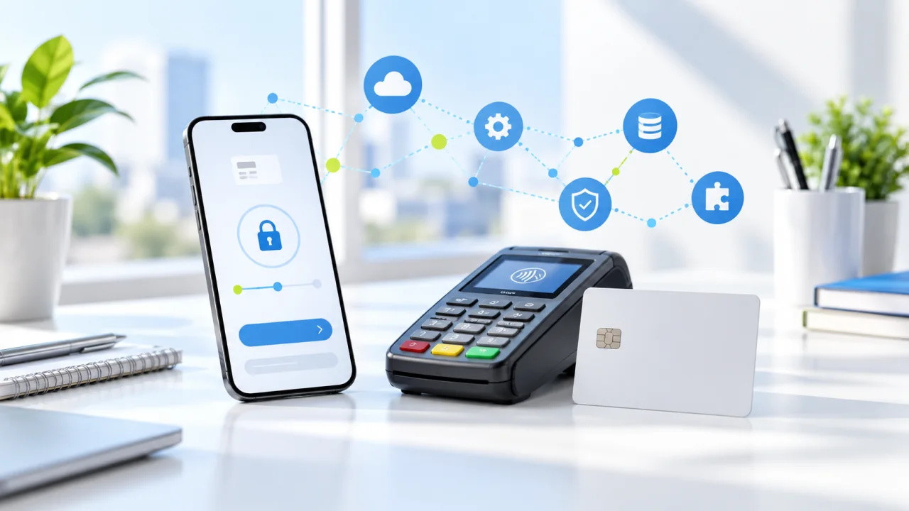 API 與第三方金流整合服務情境示意